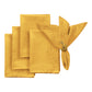 5 pcs/pk Crinkle Shimmer Napkin 20"x20" - Gold - CV Linens