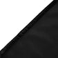5 pcs/pk Crinkle Velvet 20"x20" Linen Napkin Black hemmed finish