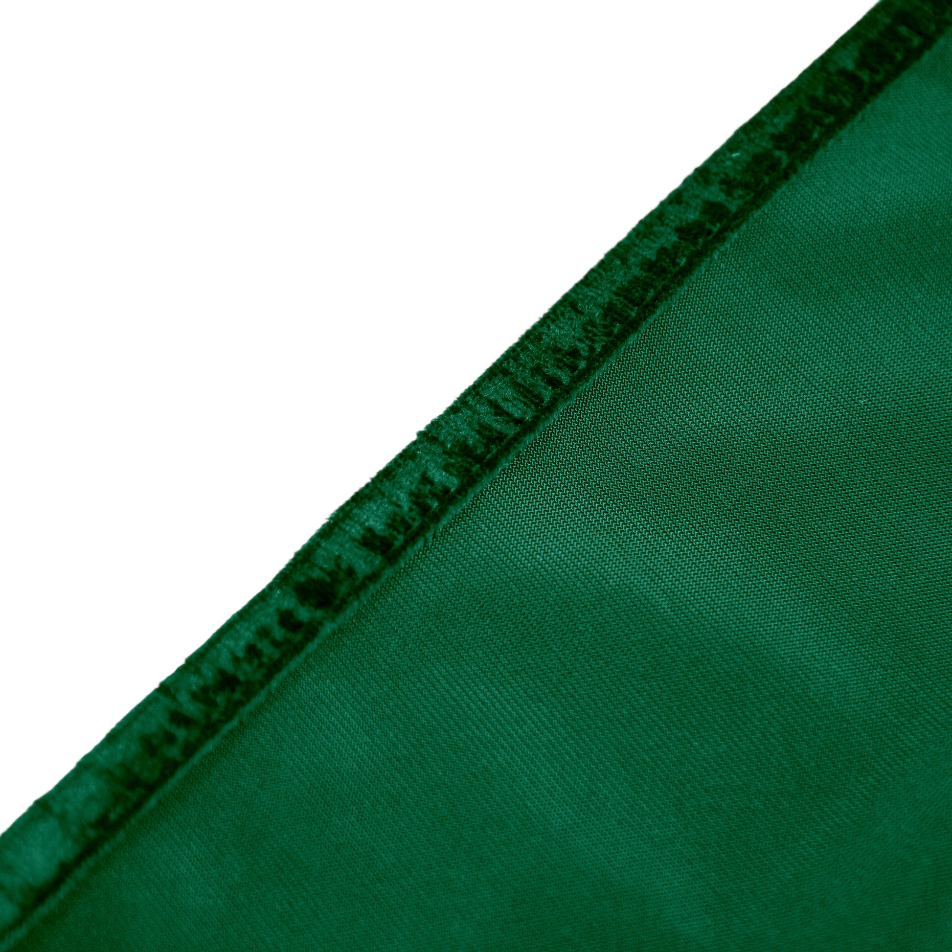 5 pcs/pk Crinkle Velvet 20"x20" Linen Napkin Emerald Green underside