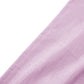 5 pcs/pk Crinkle Velvet 20"x20" Linen Napkin Pink hemmed finish