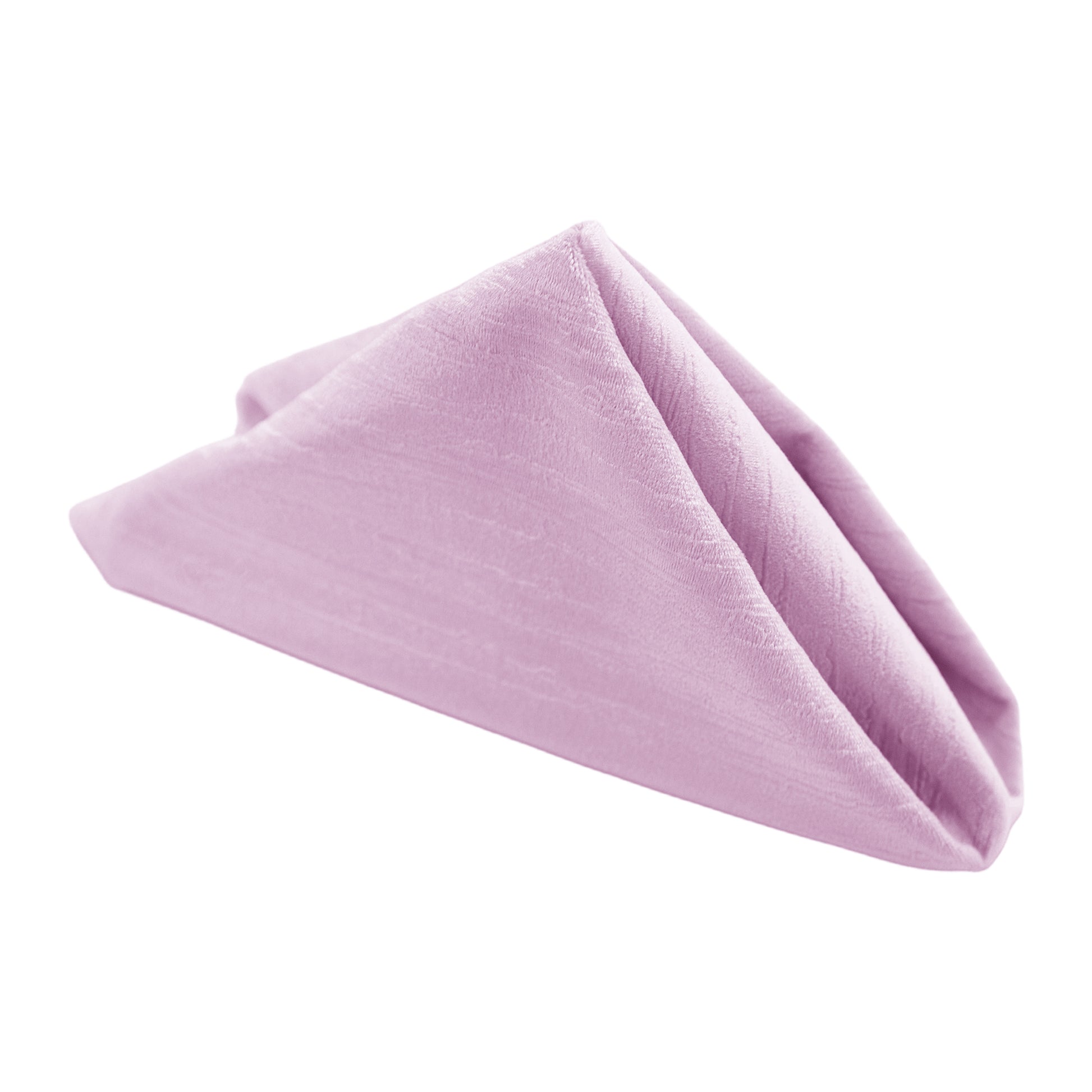5 pcs/pk Crinkle Velvet 20"x20" Linen Napkin - Pink