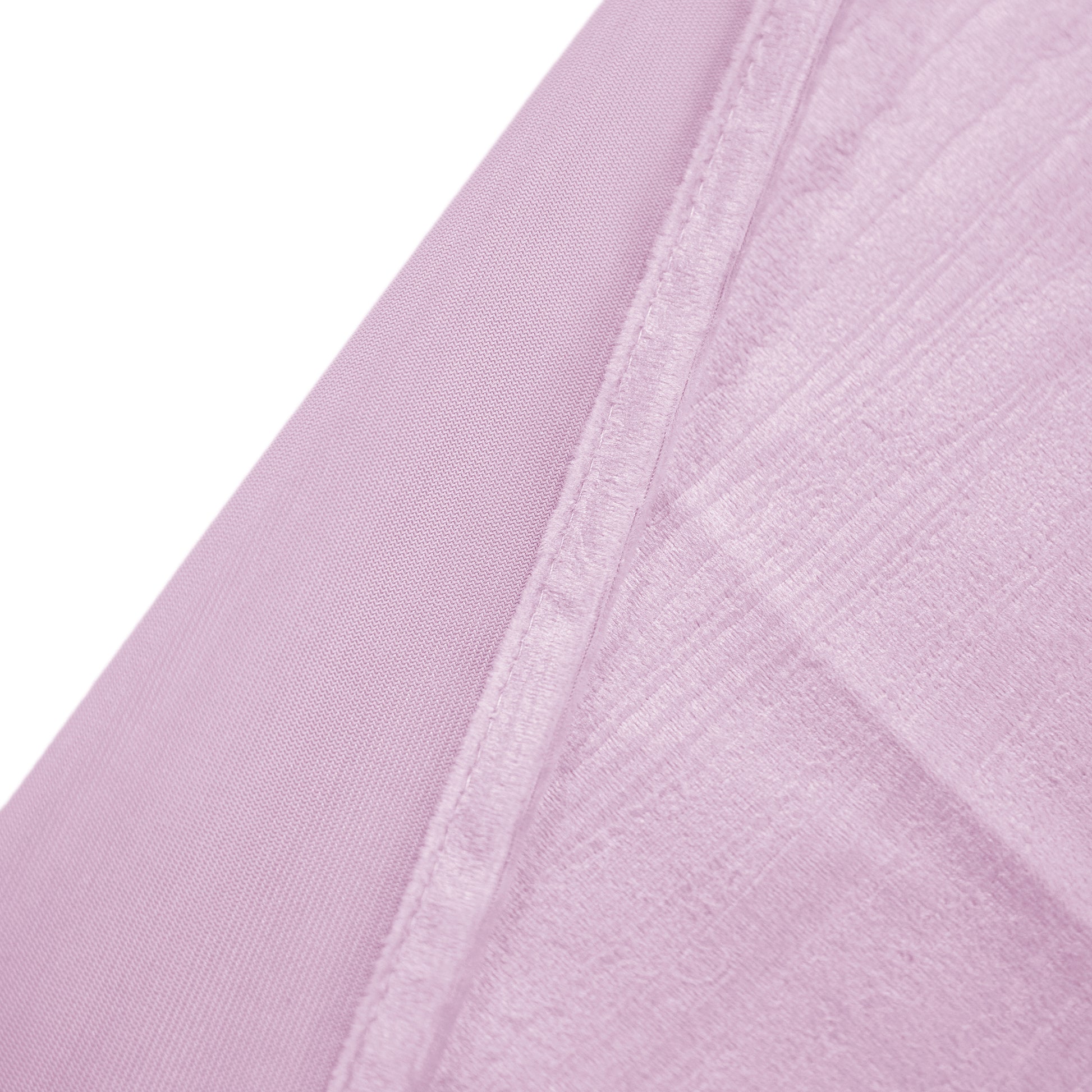 Crinkle Velvet 20"x20" Linen Napkin Pink underside