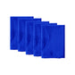5 pcs/pk Crinkle Velvet 20"x20" Linen Napkin Royal Blue bundle