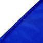 5 pcs/pk Crinkle Velvet 20"x20" Linen Napkin Royal Blue underside