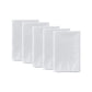 5 pcs/pk Crinkle Velvet 20"x20" Linen Napkin - White - CV Linens