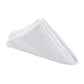 5 pcs/pk Crinkle Velvet 20"x20" Linen Napkin - White - CV Linens