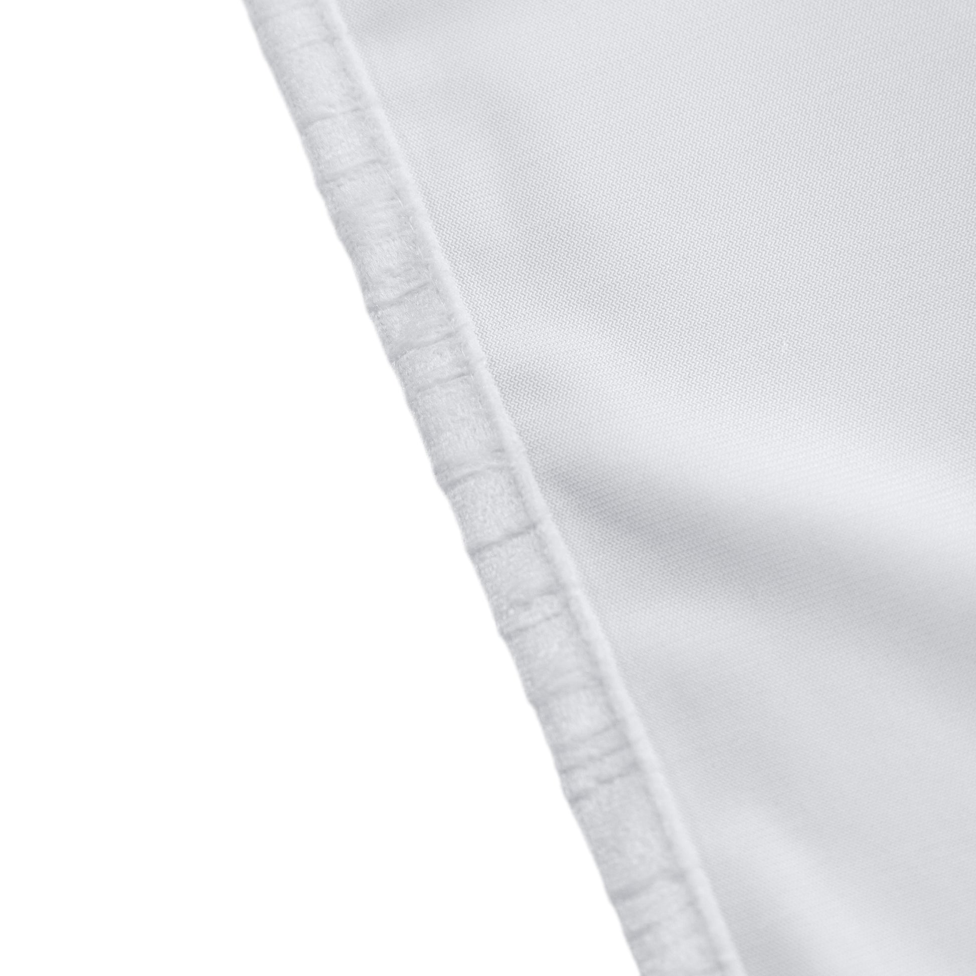 5 pcs/pk Crinkle Velvet 20"x20" Linen Napkin - White - CV Linens