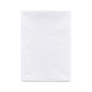 5 pcs/pk Embossed Geometric Jacquard Napkin 20"x20" White rectangular fold
