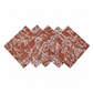 5 pcs/pk Leaf Branch Reversible Jacquard Napkin 20"x20" Rust bundle