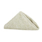 5 pcs/pk Luxury Boucle 20"x20" Linen Napkin Beige traingle fold