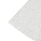 5 pcs/pk Luxury Boucle 20"x20" Linen Napkin White serged edge finish close up

