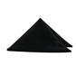 5 pcs/pk Premium Linen-Look Panama Weave 20"x20" Napkin - Black