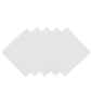 5 pcs/pk Premium Linen-Look Panama Weave 20"x20" Napkin White bundle