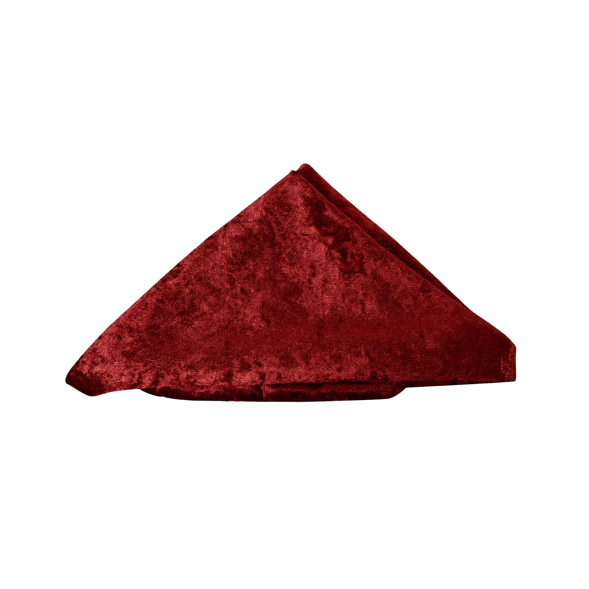 5 pcs/pk Velvet 20"x20" Linen Napkin - Apple Red