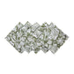 5 pcs/pk Vintage Lace Print Scuba 20"x20" Napkin Olive Green/White  bundle