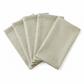 5 pcs/pk Beige Luxury Boucle 20"x20"  Napkins bundle 