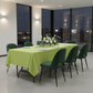 60"x120" Rectangular Premium Polyester Tablecloth - Apple Green
