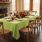 60"x120" Rectangular Premium Polyester Tablecloth - Apple Green