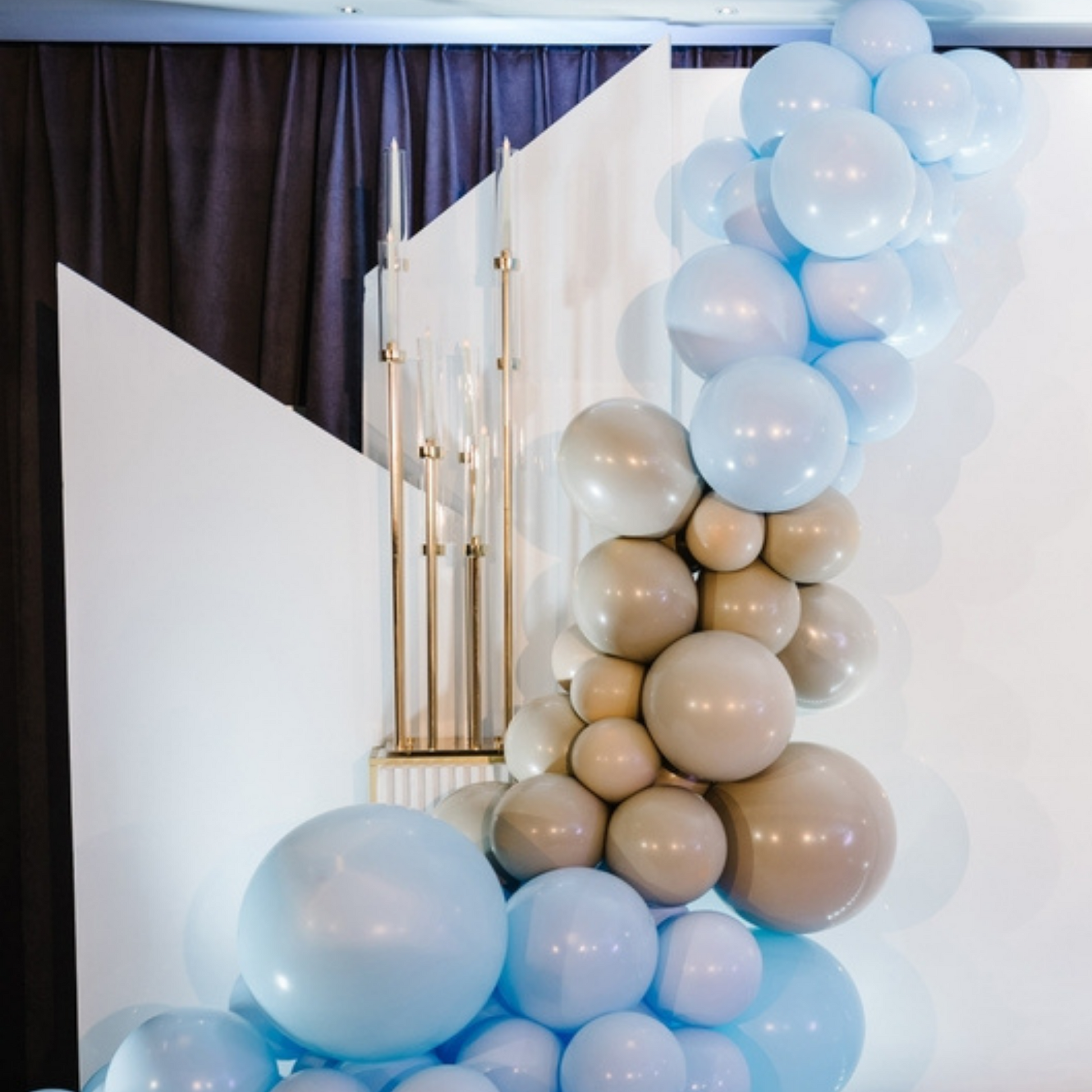 Baby Blue 10" Matte Latex Balloons | 50 pcs
