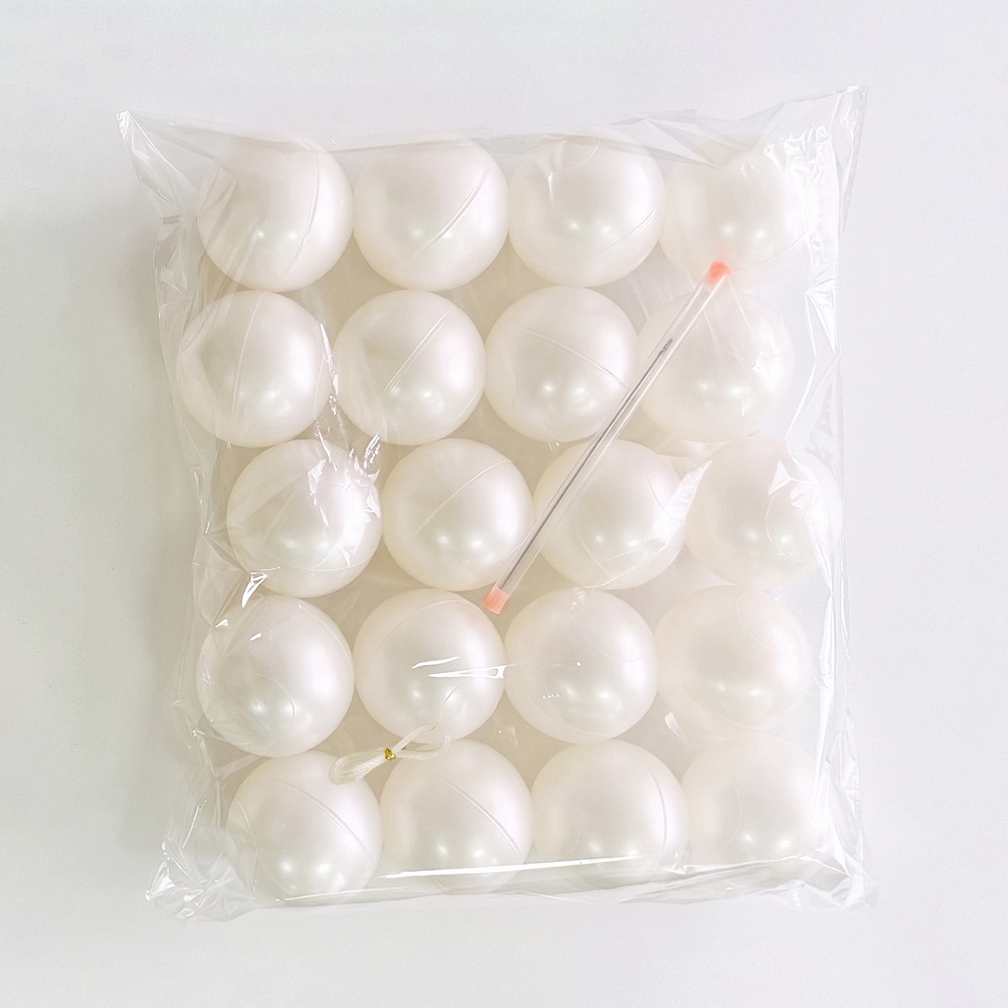 8cm Faux Pearl Beads DIY Garland (20pcs) - CV Linens