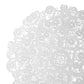 8 pc/set Filigree Acrylic Charger Plate Clear edge details close up