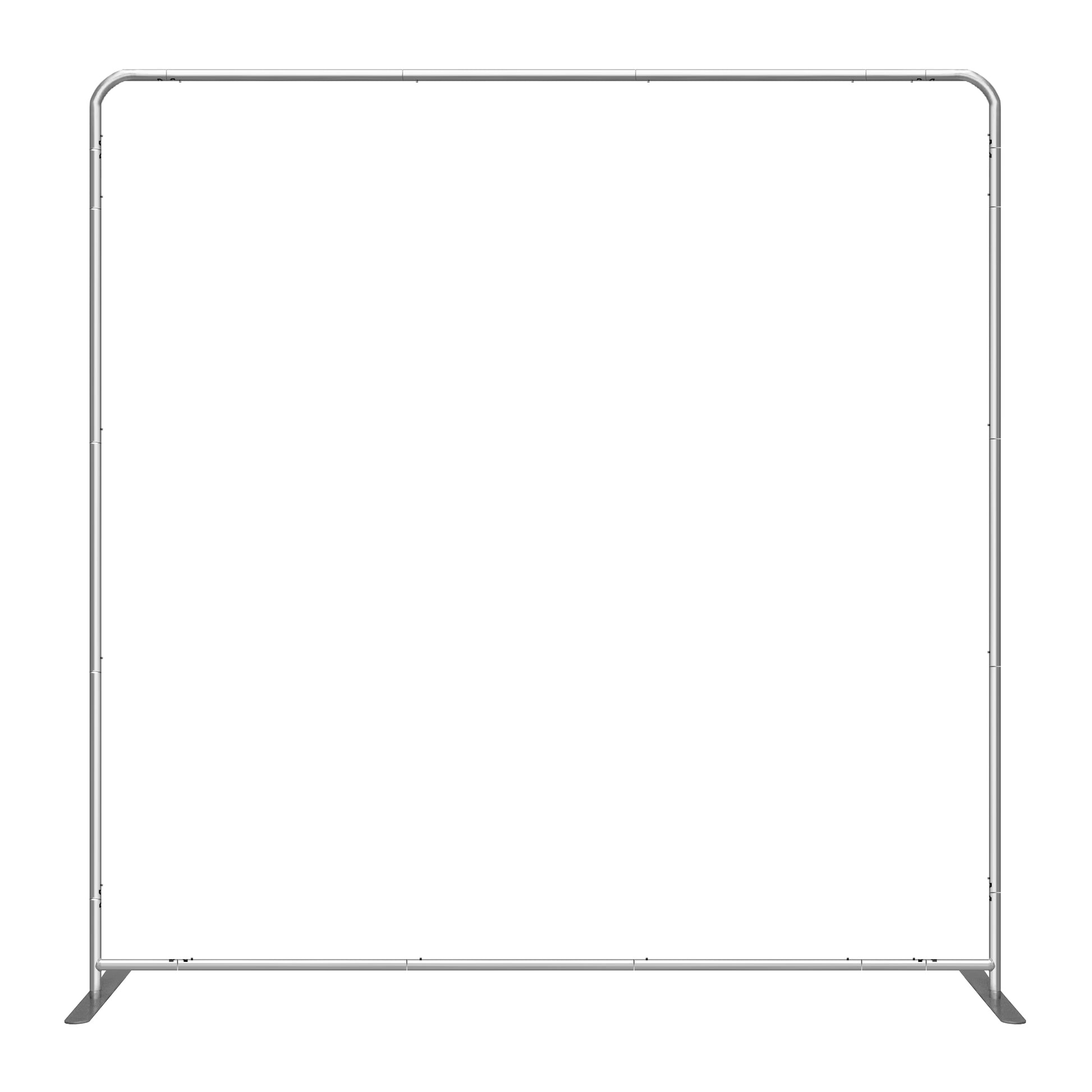 8ft x 8ft Aluminum Pillowcase Photobooth Backdrop Stand full view