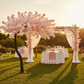 9.5ft Cherry Blossom Tree Backdrop Frame Stand - Blush