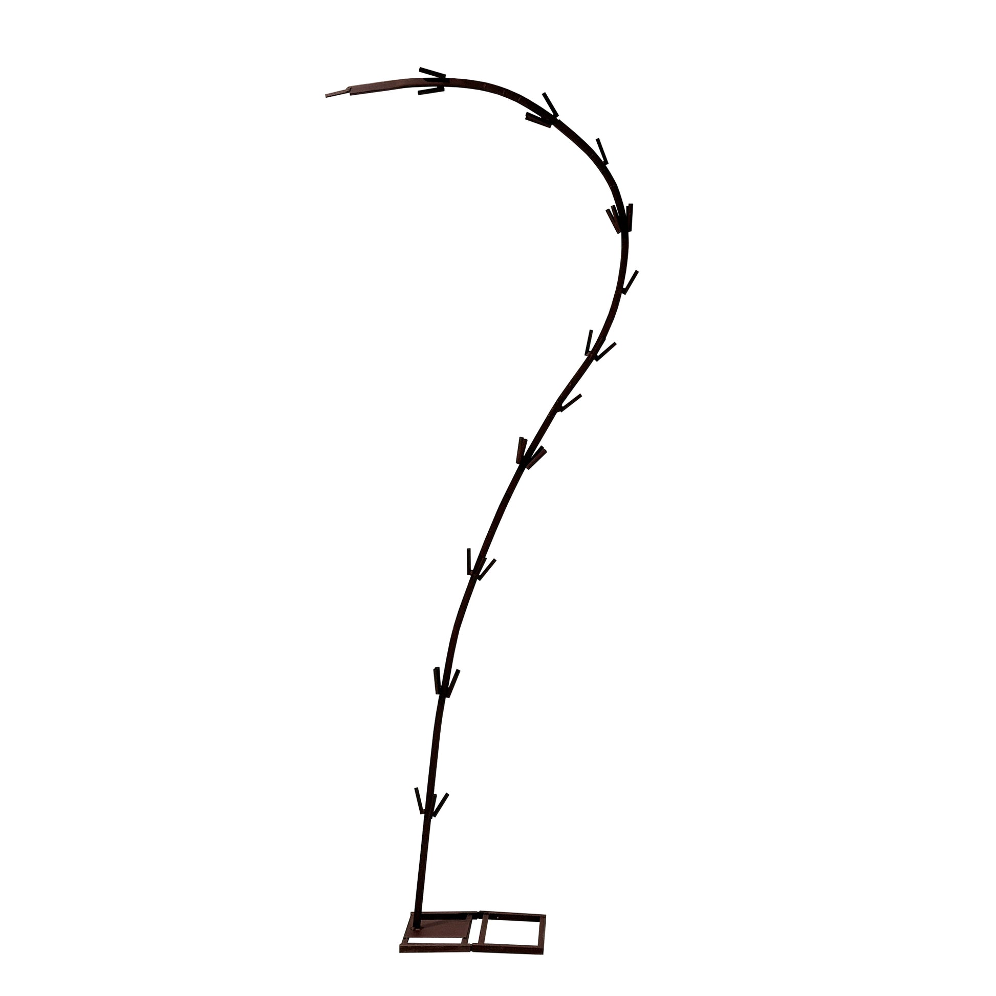 9.5ft Heart Shaped Cherry Blossom Wedding Arch Backdrop frame without the florals attached