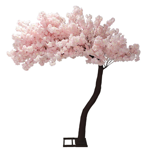 9.5ft Pink Cherry Blossom Tree Backdrop Frame Stand