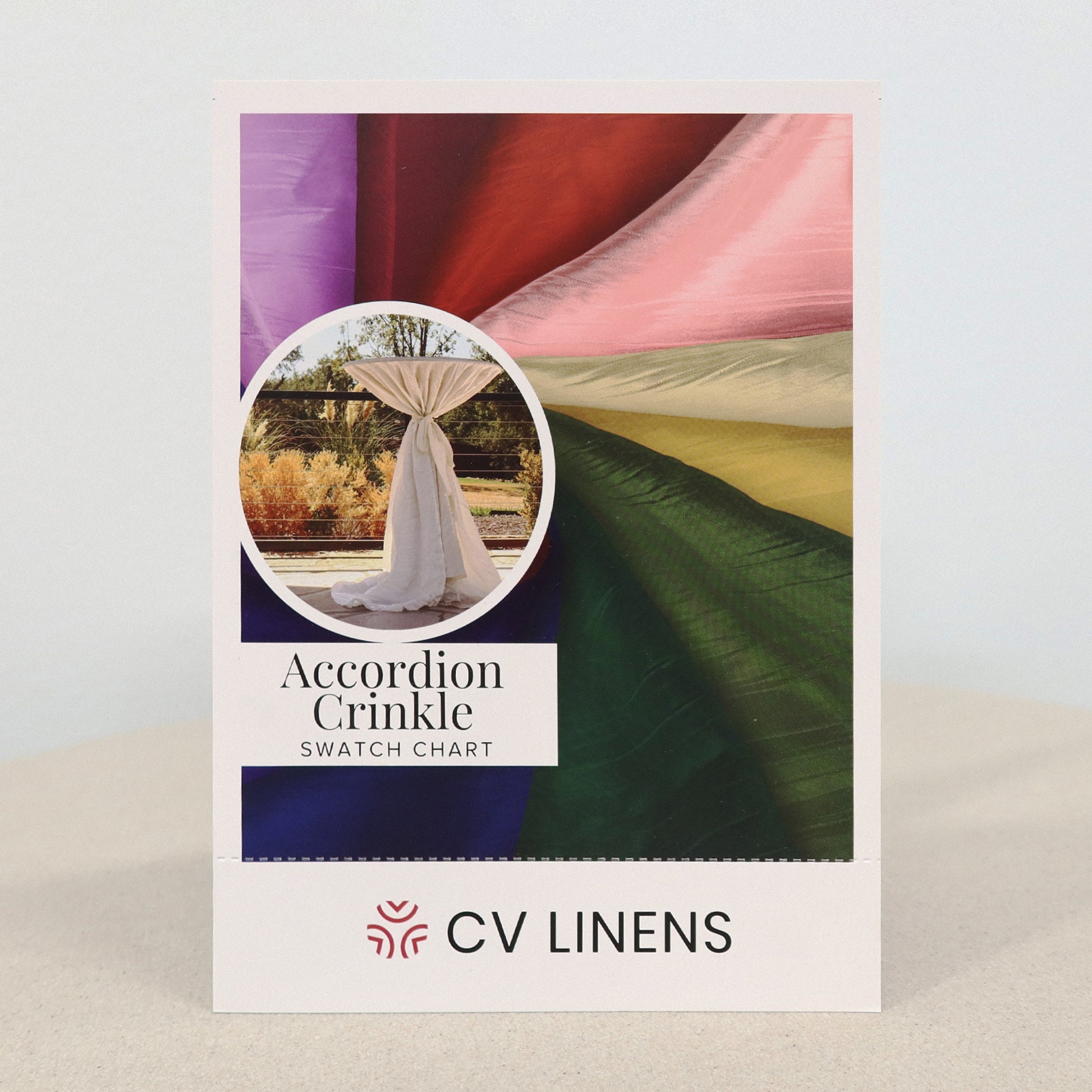 Accordion Swatch Chart front cover