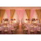 Accordion Crinkle Taffeta 10ft H x 54" W Drape/Backdrop Panel - Pink