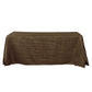 Accordion Crinkle Taffeta Rectangular Tablecloth front view