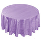 birds eye view Accordion Crinkle Taffeta Round Tablecloth Lavender