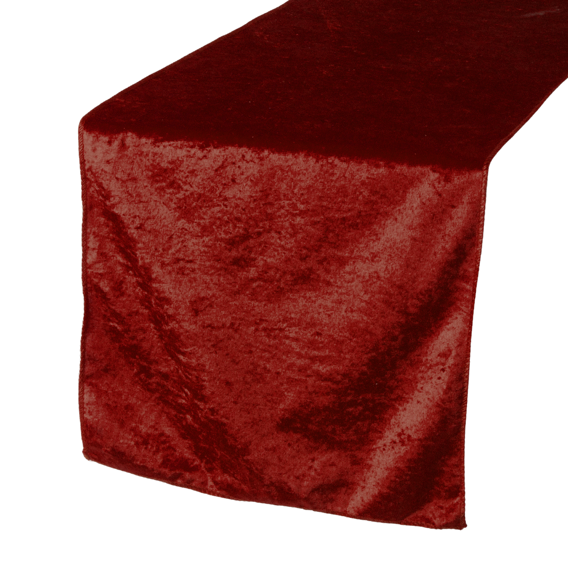 Velvet apple red table runner 