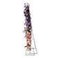 Artificial 3D Floral for Butterfly Backdrop Stand Lavender/Pink side view