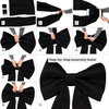 Giant Bow Black assembly infographic