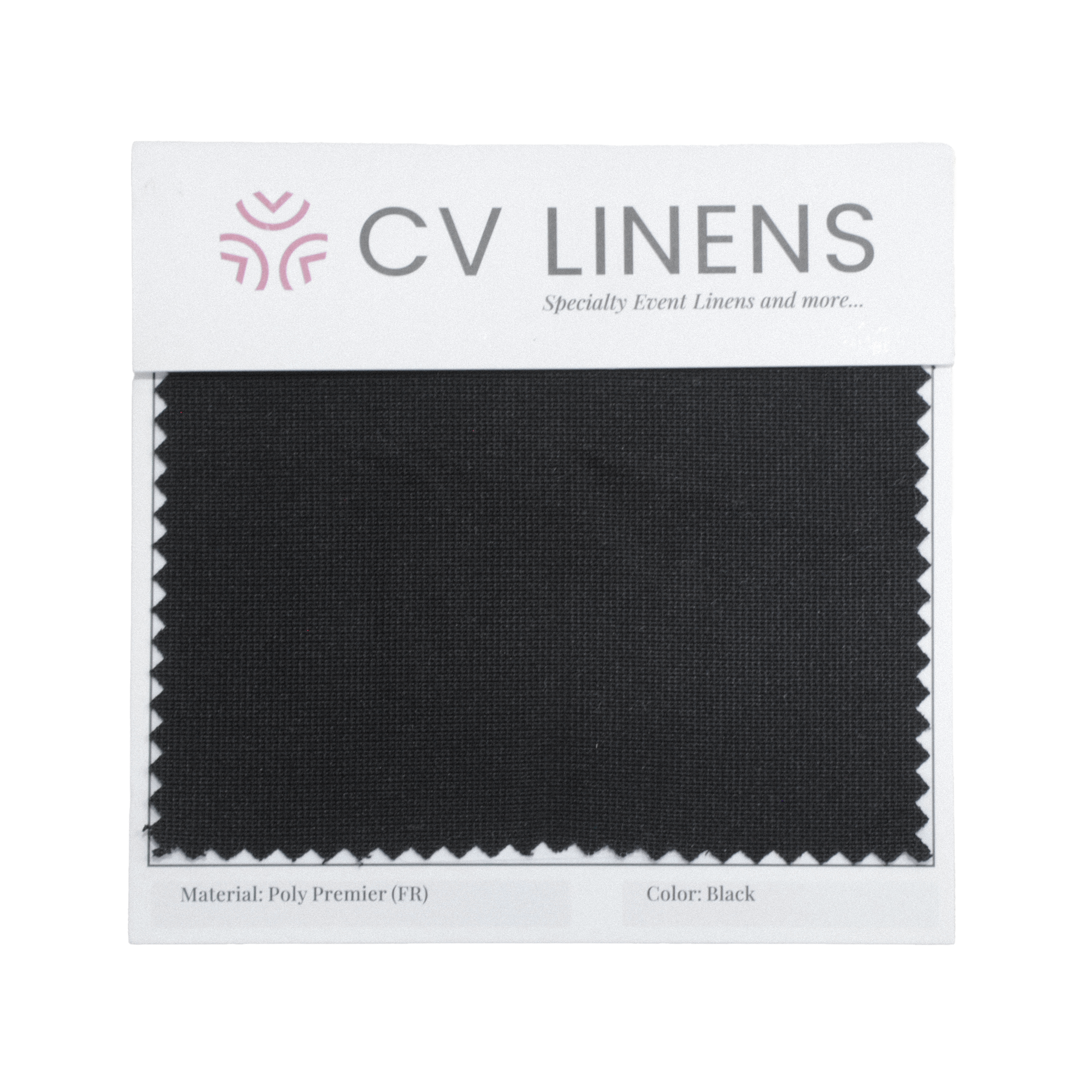 Black Poly Premier Swatch Card