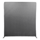 8ft x 8ft Striped Spandex Slip-on Backdrop Cover - Black

