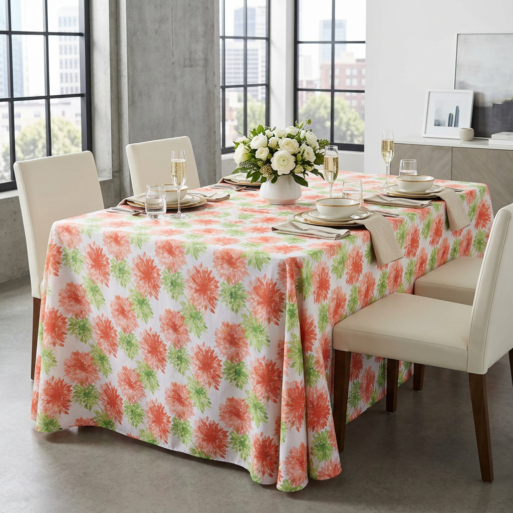 Rectangular Blooming Mums modern anniversary