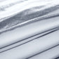 Giant Fabric Bow for Backdrop Metallic Silver underside of fabric