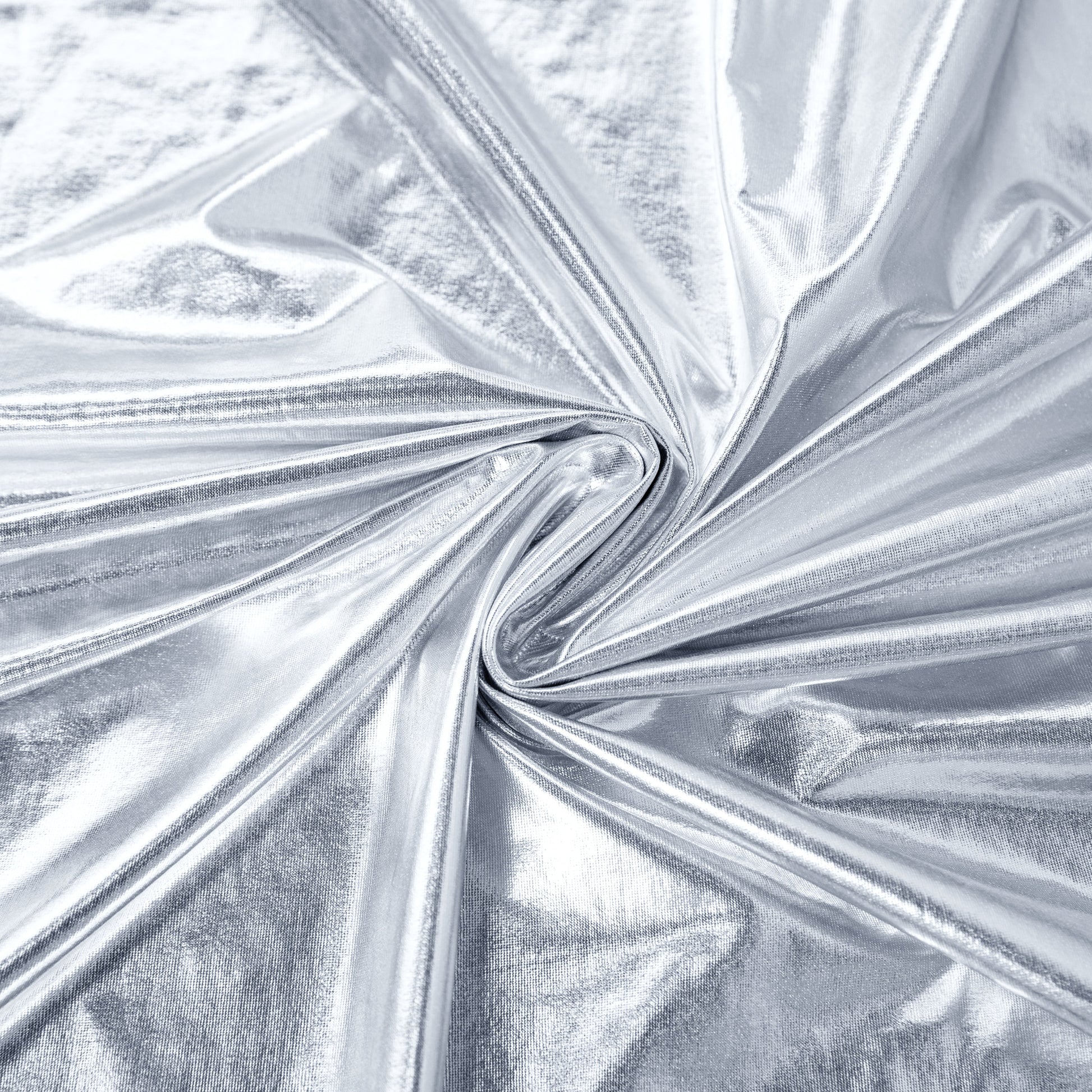 Bow Backdrop Metallic Silver fabric