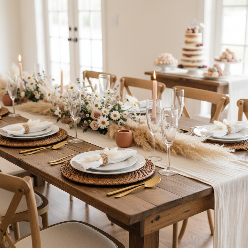 detail view of Braided Raffia Straw 15" Placemats (4pc/set)