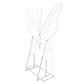Butterfly Shape Backdrop Stand angled view
