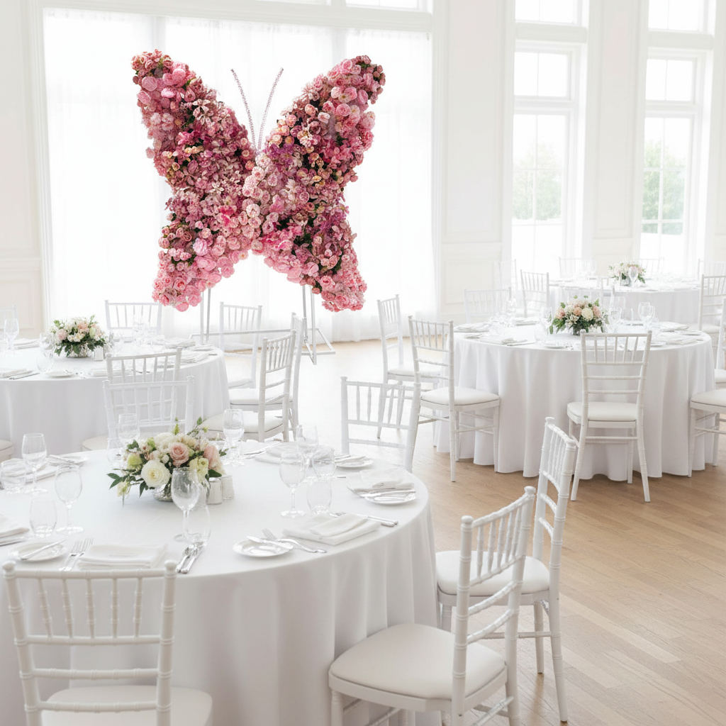 Butterfly Shape Backdrop Stand