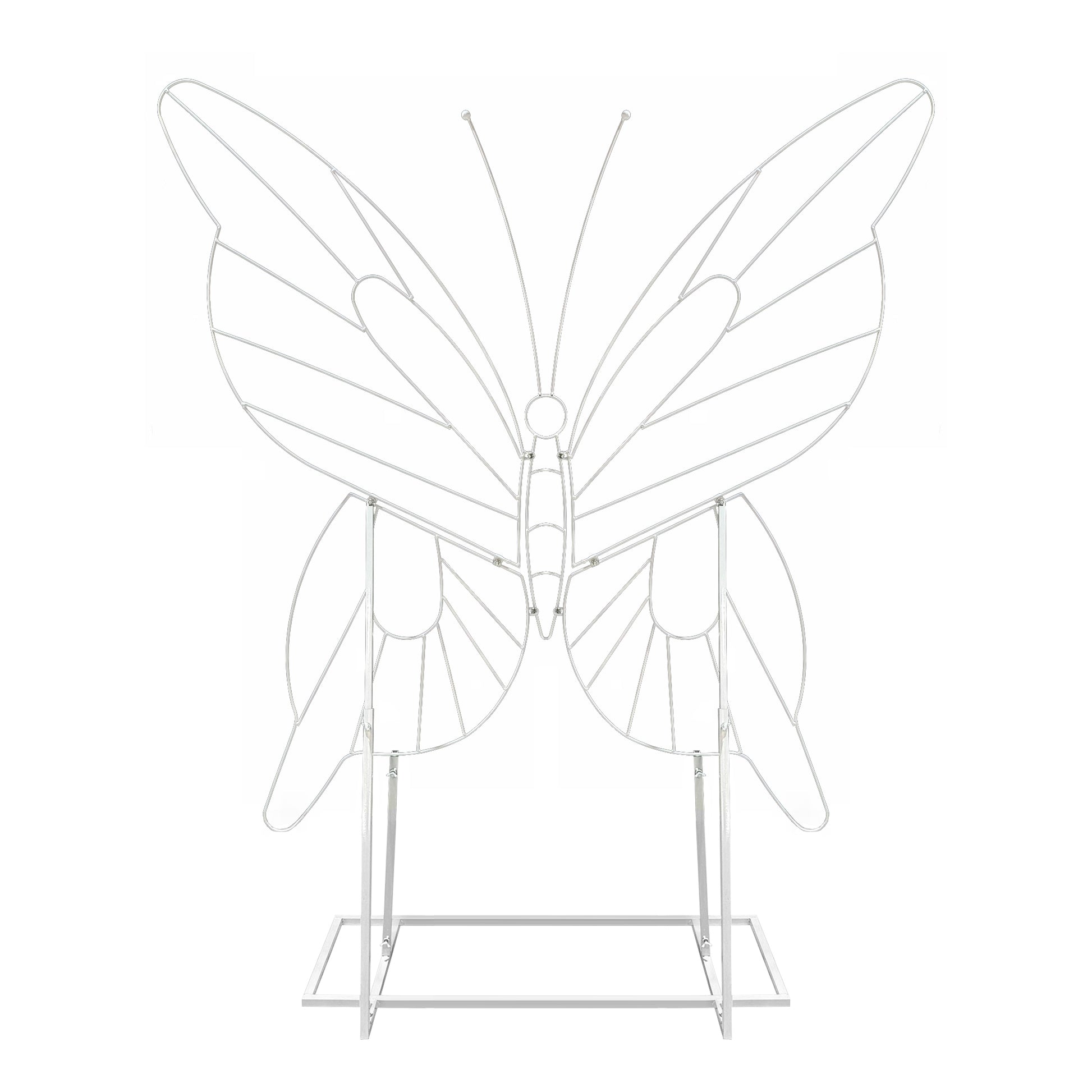 Butterfly Shape Backdrop Stand front view