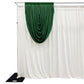 Cascade Swag Drape Panel 5ft x 4ft - Emerald Green
