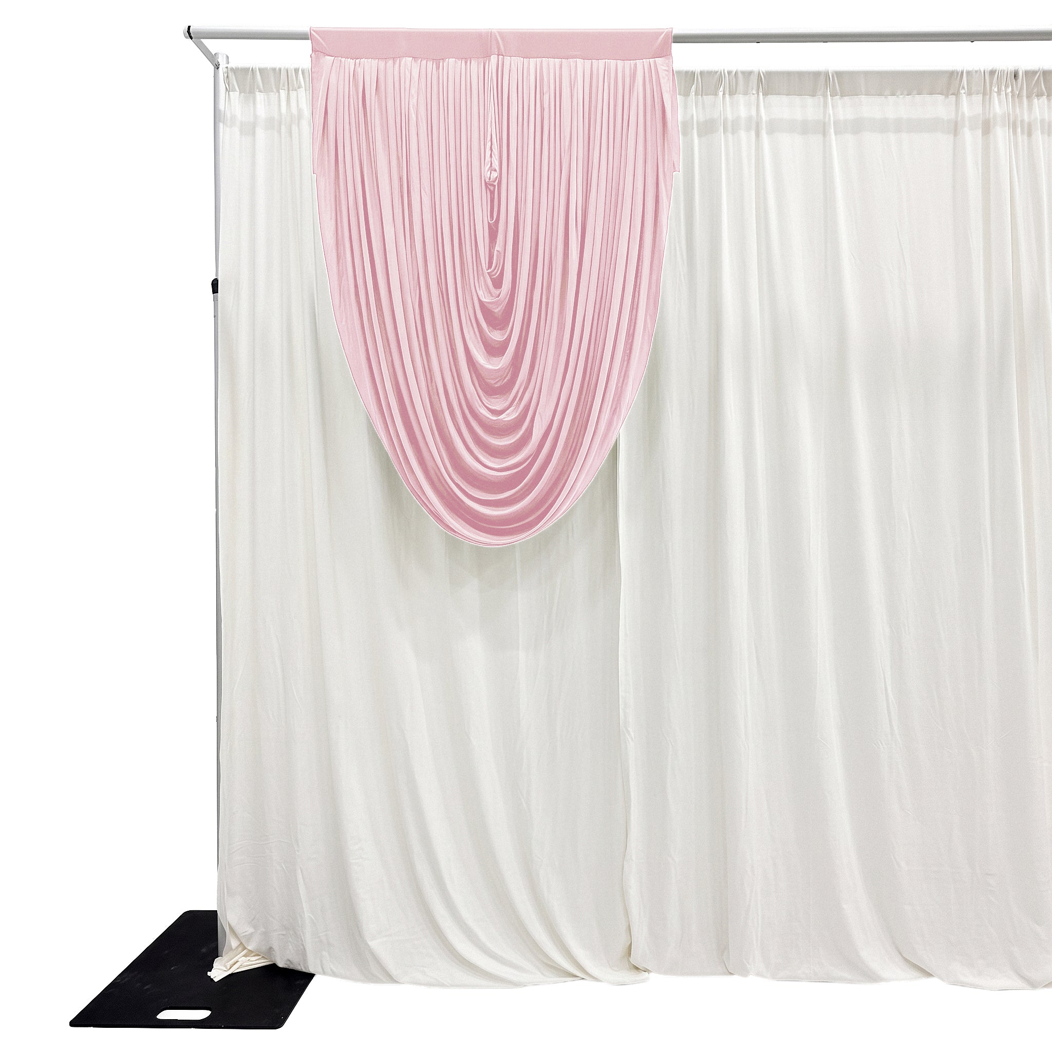 Cascade Swag Drape Panel 5ft x 4ft - Pink