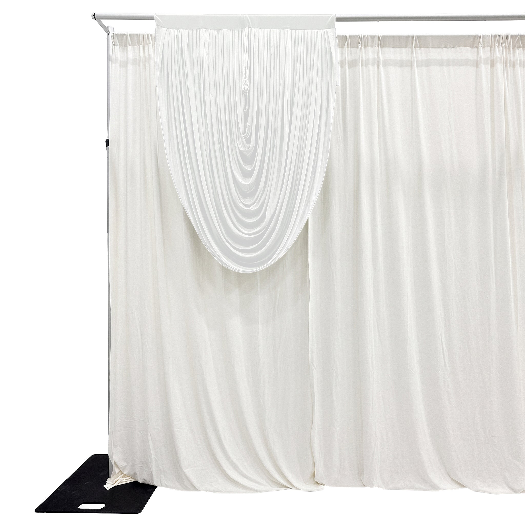 Cascade Swag Drape Panel 5ft x 4ft White