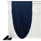 Cascade Swag Drape Panel 9ft x 6.5ft - Navy Blue