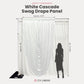 Cascade Swag Drape Panel 9ft x 6.5ft White infographic
